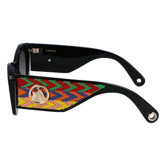 Lanvin Black Multicolor Sunglasses - Picture 2 of 4